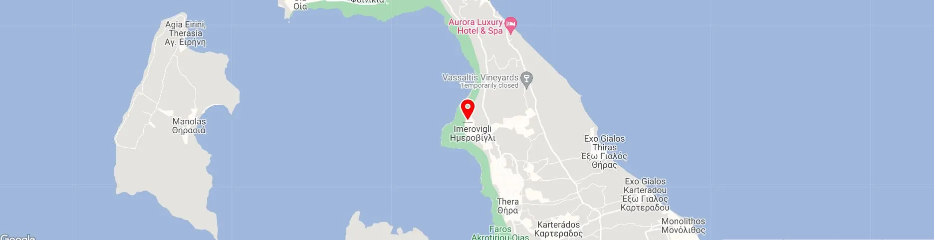 Map location of Villa Lukas Suites